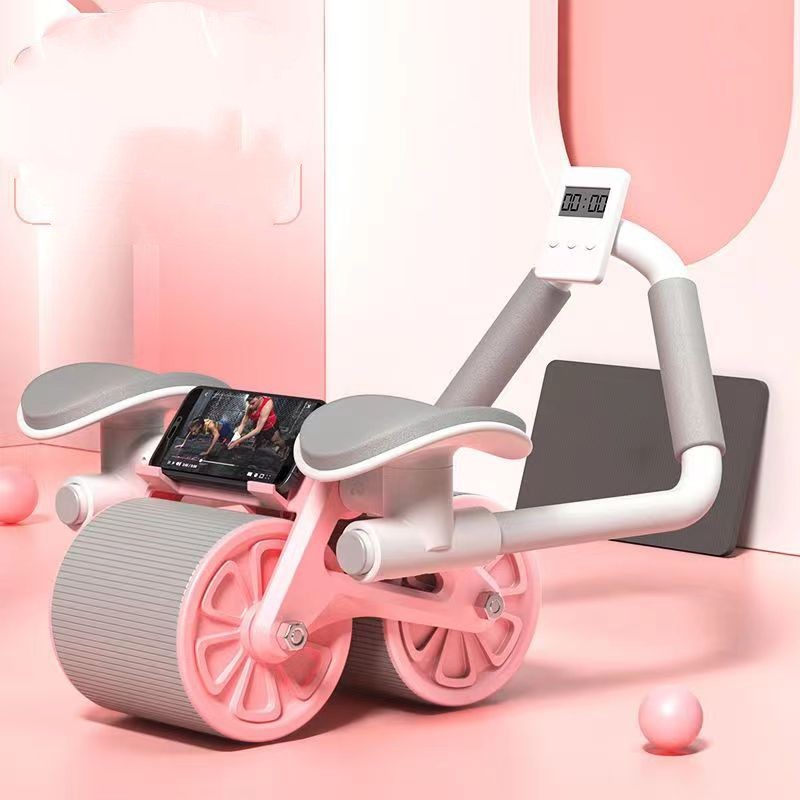 Entraînement core abdos avec roue DofitPro à domicile