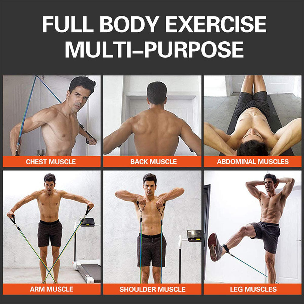 Poignées ergonomiques rembourrées kit résistance DofitPro musculation